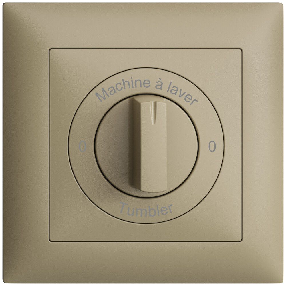 Frontset 0-Machine à laver-0-Tumbler EDIZIOdue 88×88mm sand