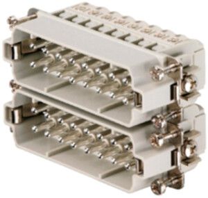 Stifteinsatz Weidmüller HDC HA 250V 16A 16L Schraubanschluss Gr.5
