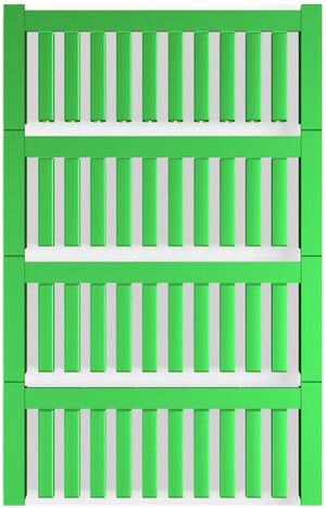 Leitermarkierer Weidmüller MultiCard VT SF für Ø2.2…2.9mm 21×3.6mm PA66 grün