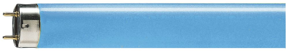 Lampe fluorescente Philips TL-D Colored D26 G13 36W T8 bleu