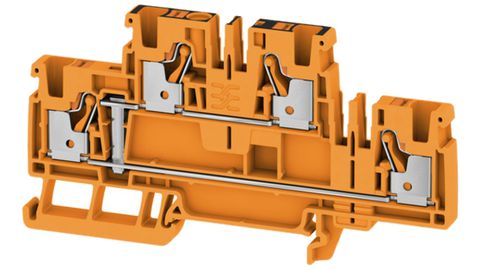 Bornes à deux étages joignables, 4…10 mm²