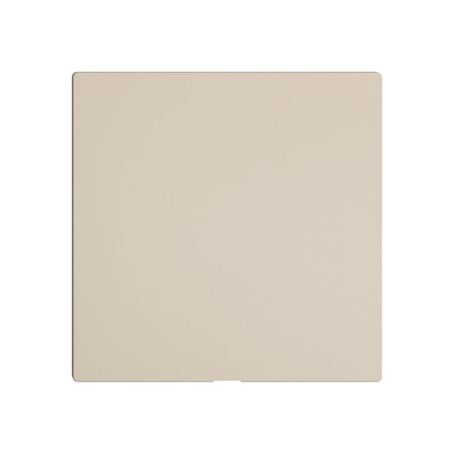 Blindabdeckung Feller EDIZIOdue Wiser 60×60mm crema