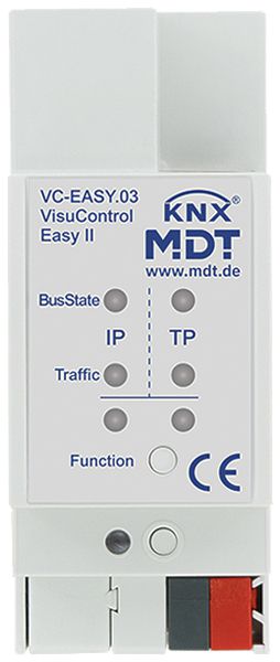 Server KNX AMD MDT Easy II VC-EASY.03 interfaccia Ethernet 30VDC 2UM