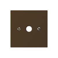 UP-Durchgangsdose kallysto braun Ø9mm ohne Klemmeneinsatz