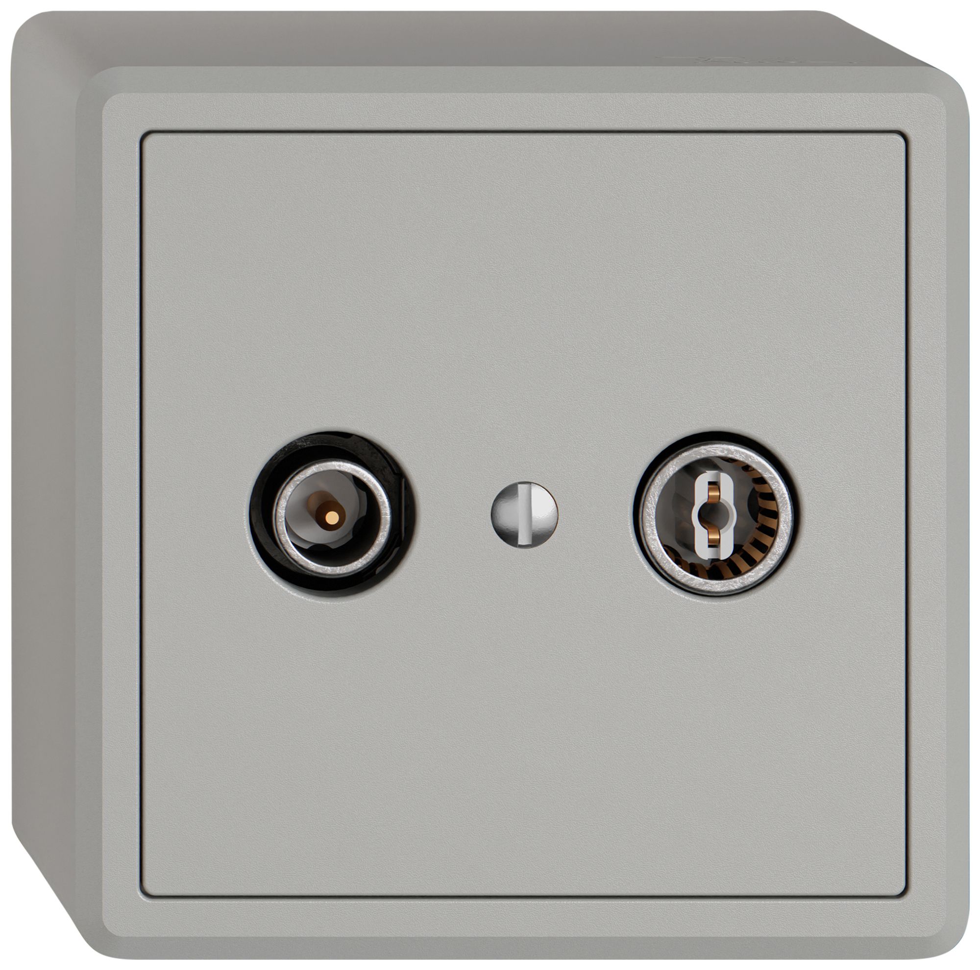 Prise antenne AP TV-R EDIZIO.liv SNAPFIX® prise de passage 15dB grc