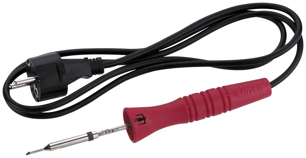Fer à souder électrique CIMCO 30W 410°C pointe Ø5mm droite
