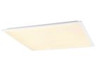 LED-Panelleuchte SLV PANEL C 625 34W 4550lm 830/840 620×620 weiss