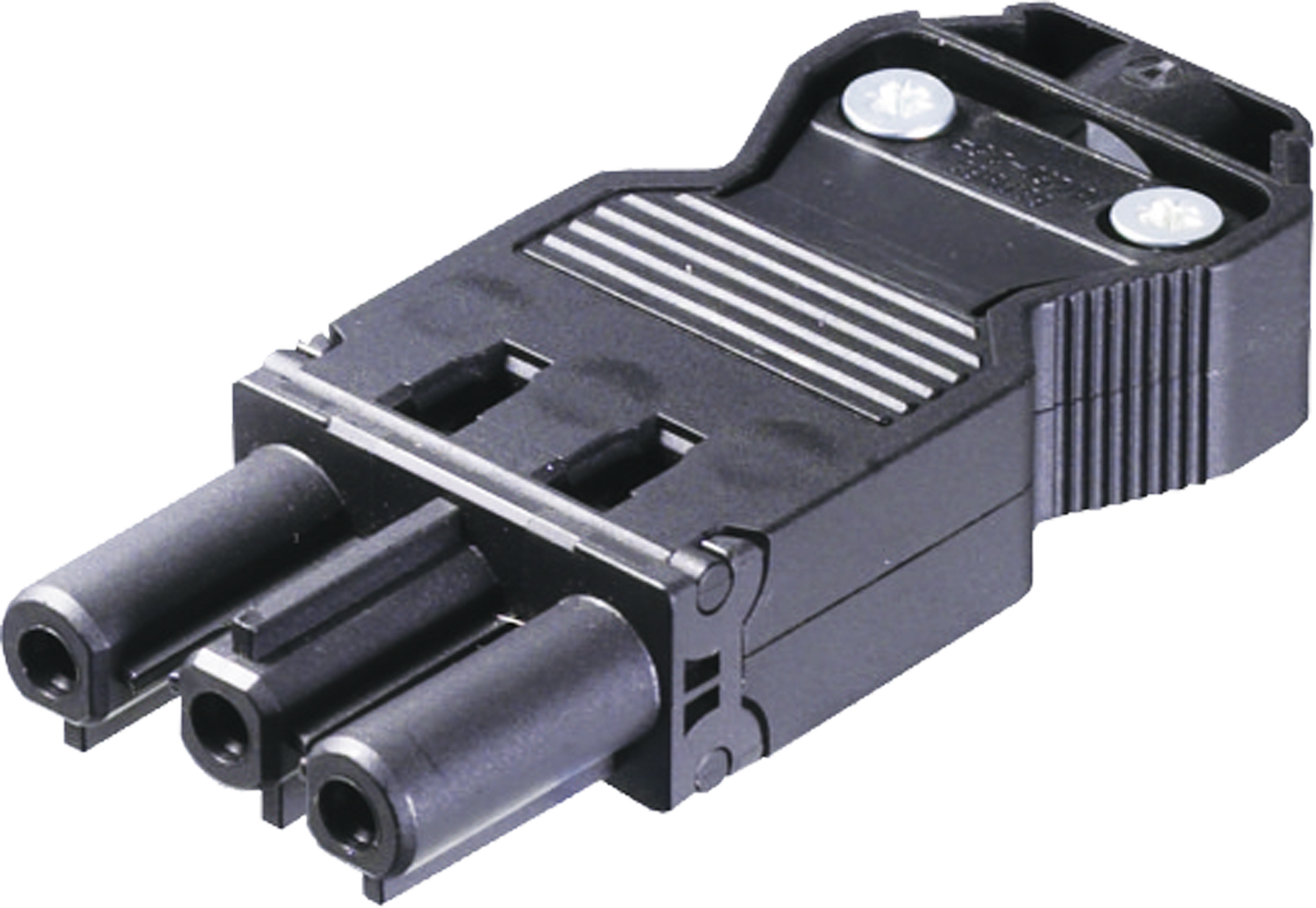 Buchsenteil Wieland 3L schwarz