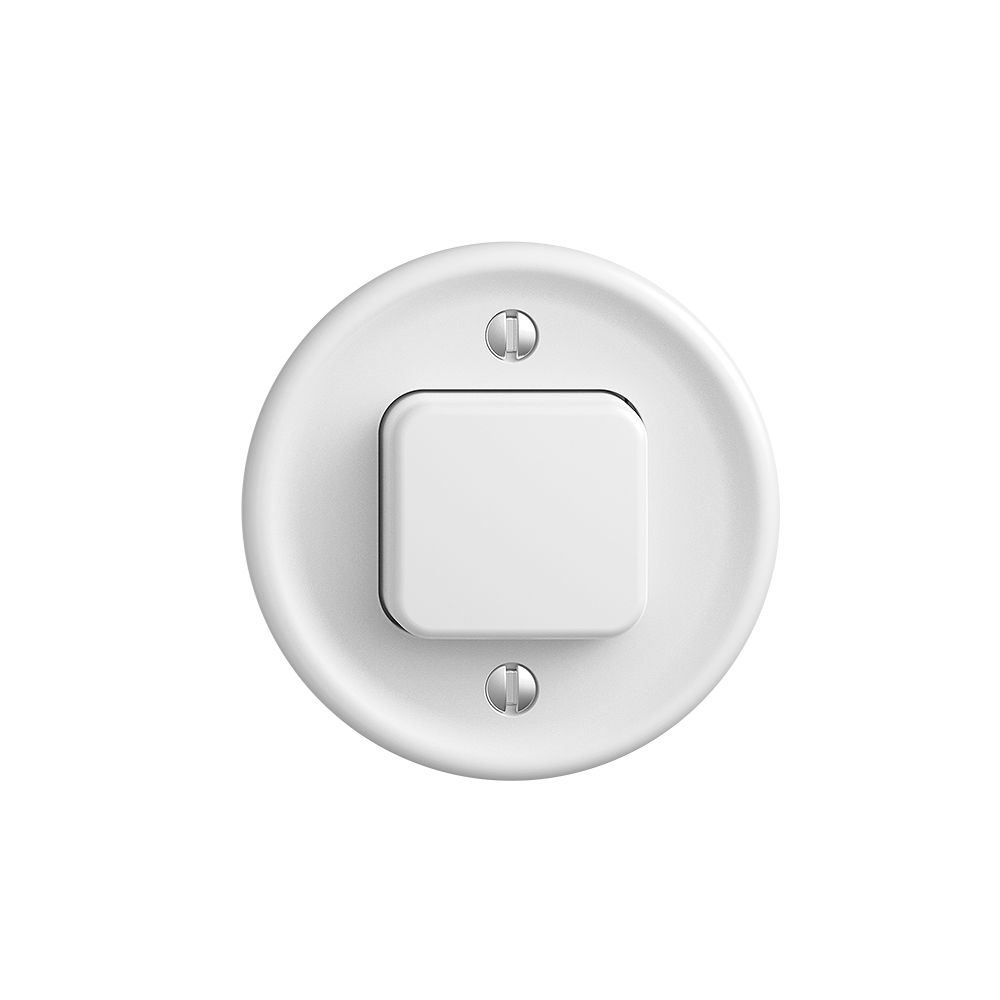 Kit frontale INC STANDARDdue bianco per interr. pulsante