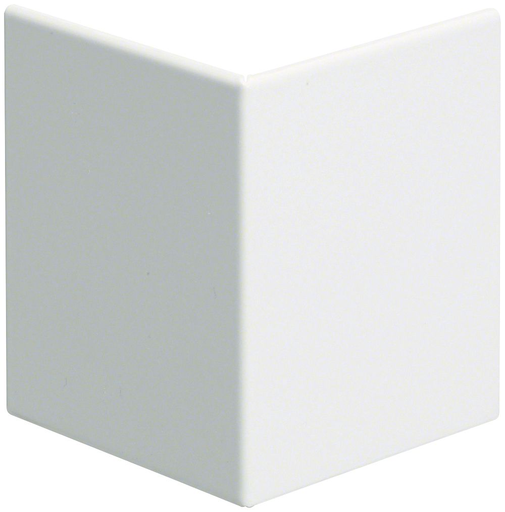 Ausseneckabdeckung 80mm reinweiss