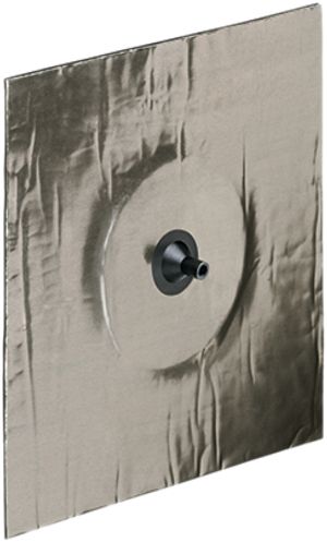 Manschette AGRO Aluminium luftdicht 1×Ø4…8mm für Leitungen