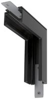 L-Verbinder SLV 48V TRACK Aluminium 84×26.2×84mm schwarz