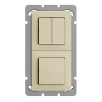 UP-Kombination EDIZIOdue 1/1P+3/1P vanille