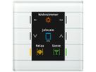 Appareil de contrôle KNX ENC MDT BE-GT20W.02 6t/6a écran verre blanc