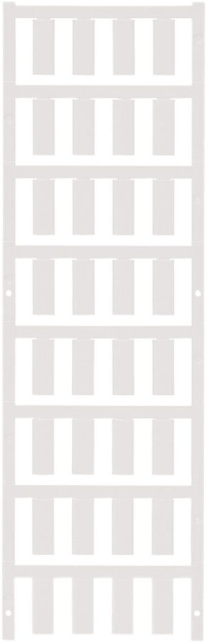 Marqueur de conducteur Weidmüller MultiCard SF p.Ø5.8…7.8mm 21×8.4mm PA66 blanc