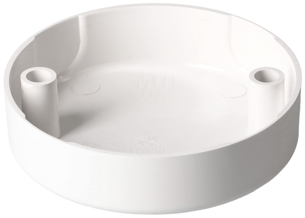 Deckenrosette MAX HAURI GDP 850°C Ø79.2×21mm weiss