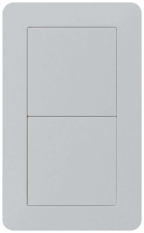 UP-Kombination kallysto.trend Gr.I-I vertikal 2×Blinddeckel lichtgrau