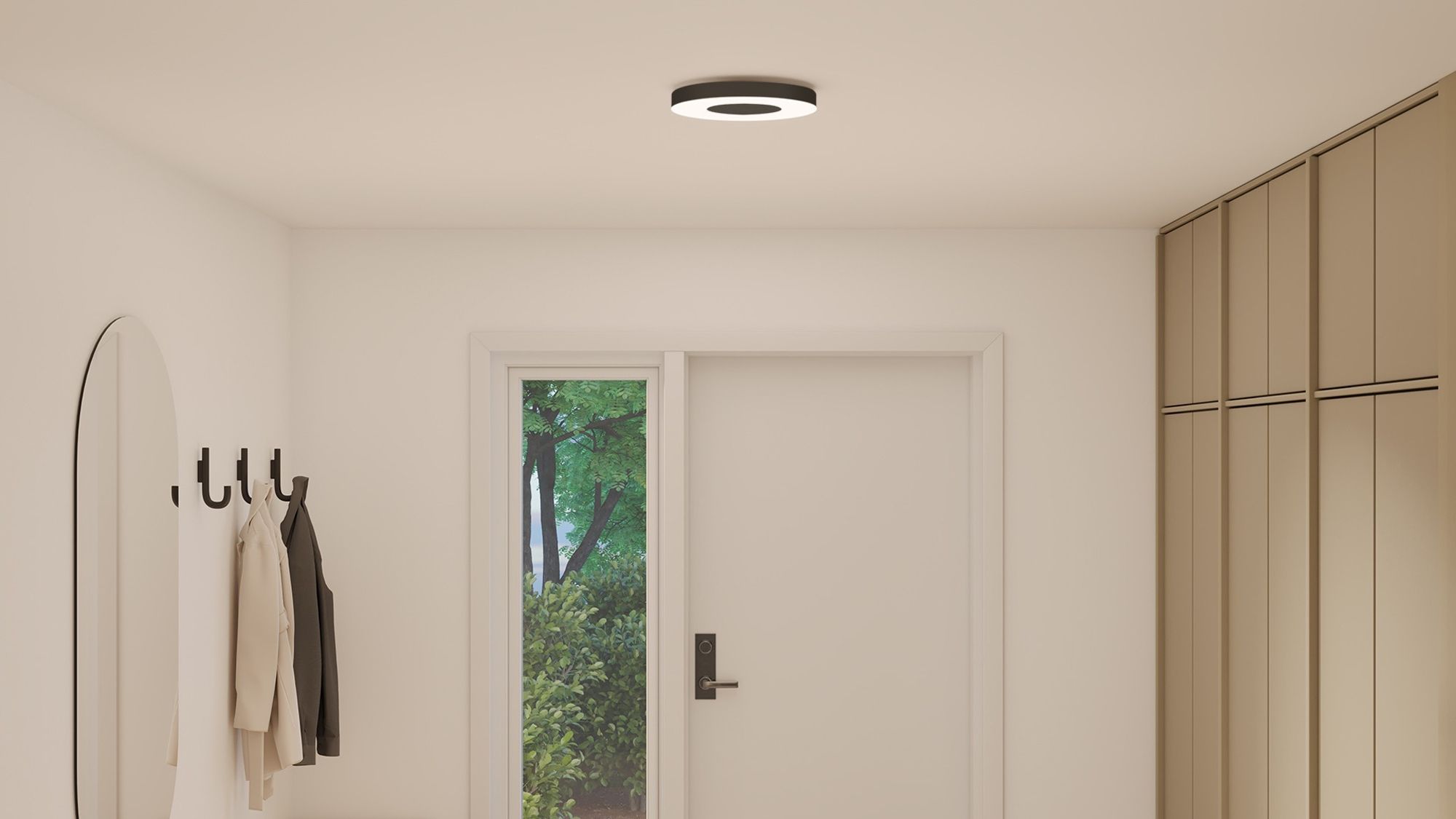 LED-Decken-/Wandleuchte Plejd CCL-01-B 22W 2200…4000K IP44 DIM Ø294mm sz