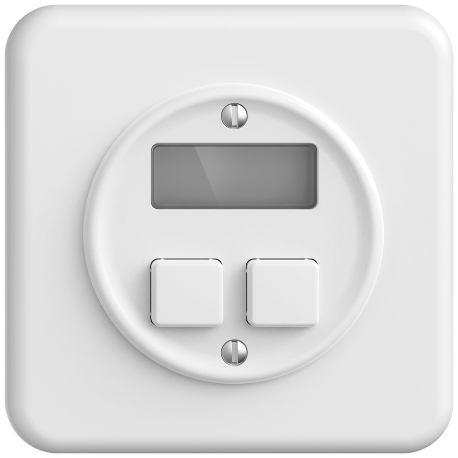 Poussoir KNX RGB ENC STANDARDdue SNAPFIX® 2×touches RTH bc