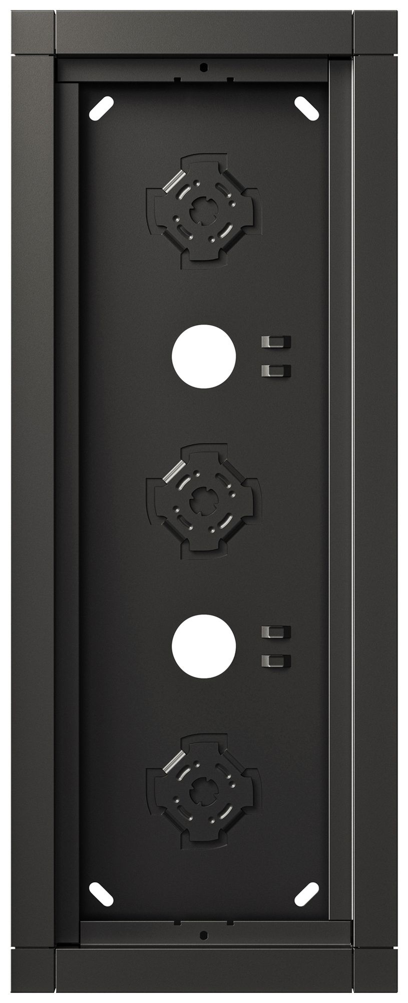 Boîtier AP Siedle 3× 132×332×36.5mm gris