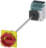 Interrupteur de charge Siemens SENTRON 3LD3 sol 63A 3LN 66×66mm ro/jn