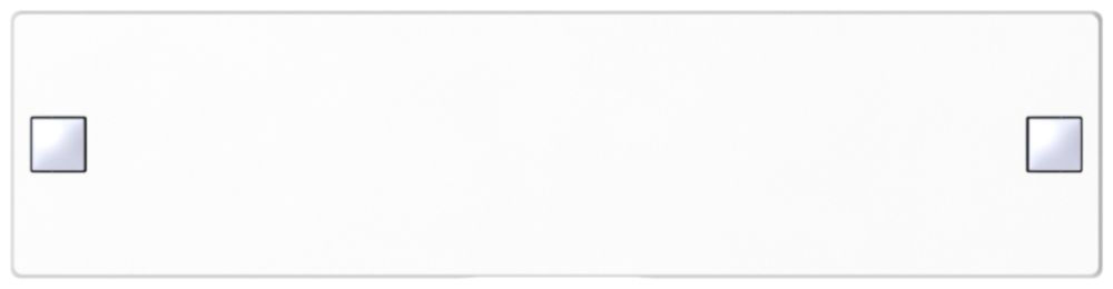 Taste SIDUS 4/8f zu Tastsensor weiss glänzend