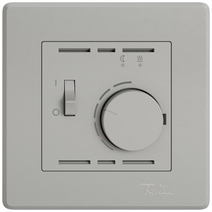 Thermostat d'ambiance ENC EDIZIO.liv SNAPFIX® p.chauffages par le sol grc
