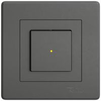 UP-Leuchtdruckschalter EDIZIO.liv SNAPFIX® 3/2L Frontlinse KS gelb dgu