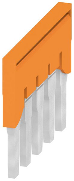 Querverbinder Weidmüller ZQV 6SL/5 41A/400V Isoliert orange
