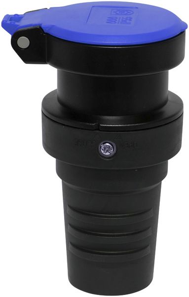 Prise mobile type 13 Brennenstuhl L+N+PE 10A 250V IP55 noir/bleu