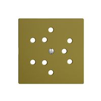 Placca frontale 3×T12 EDIZIOdue olive