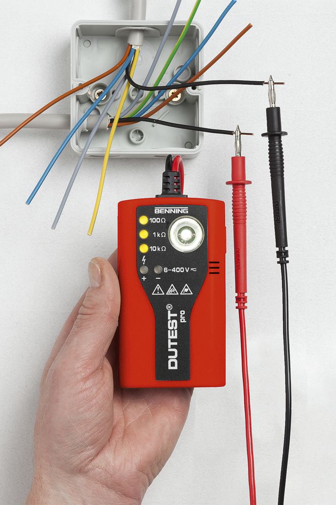 Tester di continuità Benning Dutest pro 6…400VUC 0…10kΩ CAT III 300V