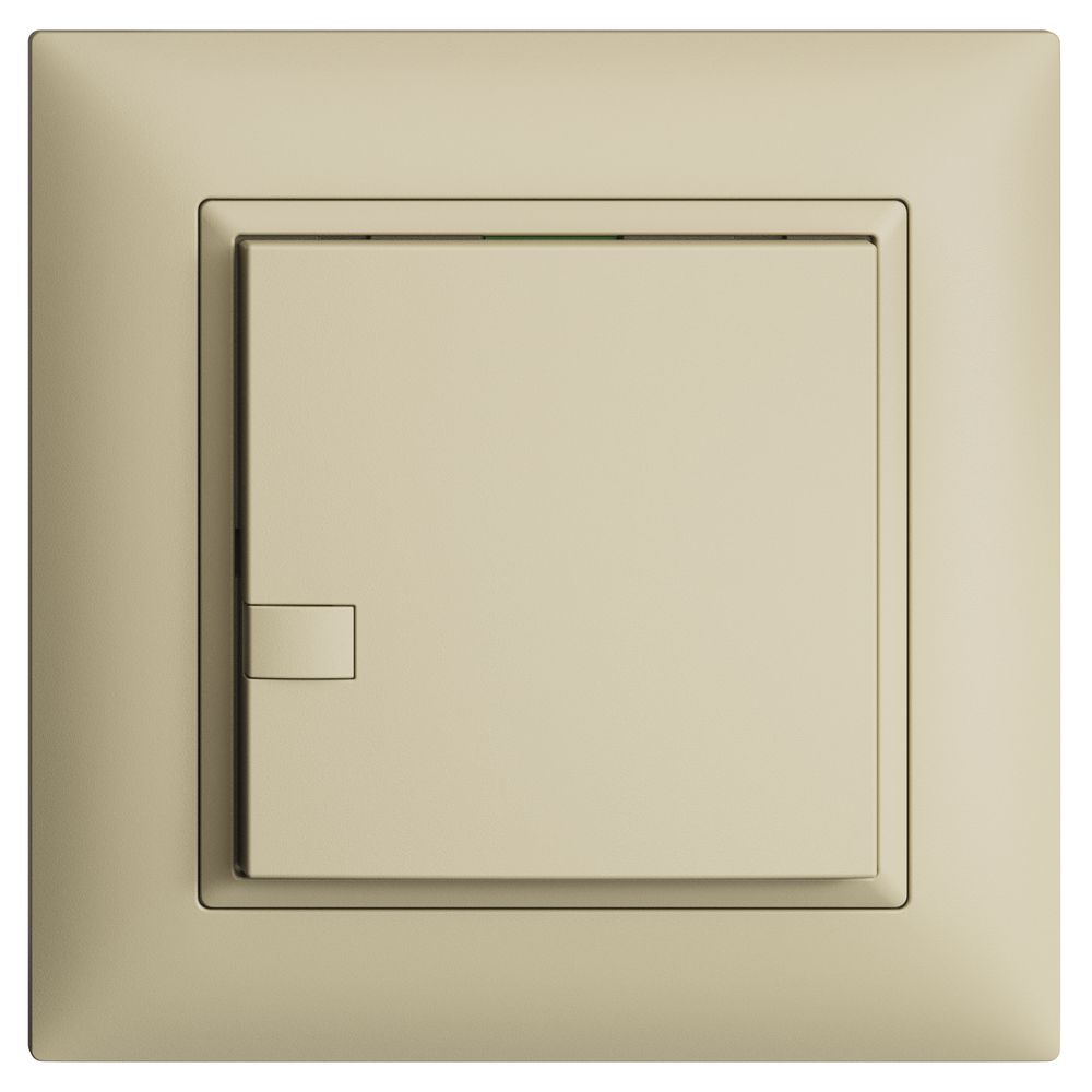 UP-KNX-Taster RGB EDUE FMI, 250mW, o.LED, 1×Taste, 1×Tastenb., van