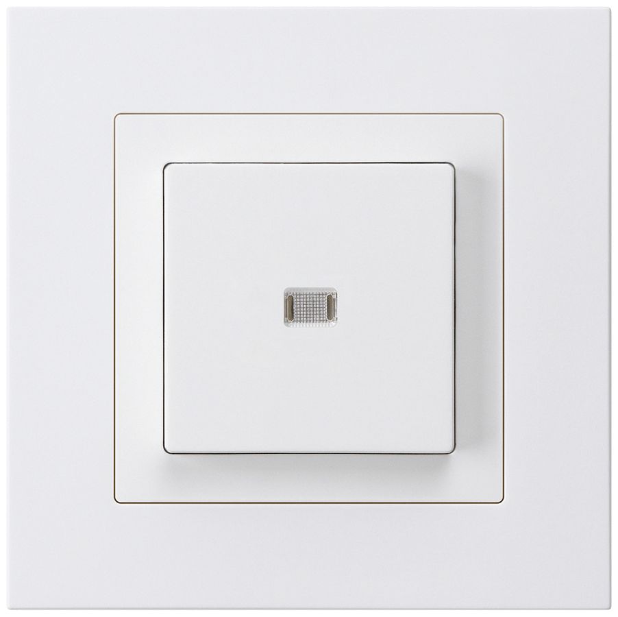 UP-Leuchtdruckschalter kallysto.pro 3/1L weiss