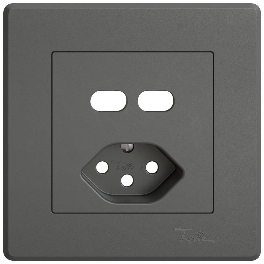 Kit de montage ENC EDIZIO.liv SNAPFIX® pour combinaison USB C+C/prise T13 grf