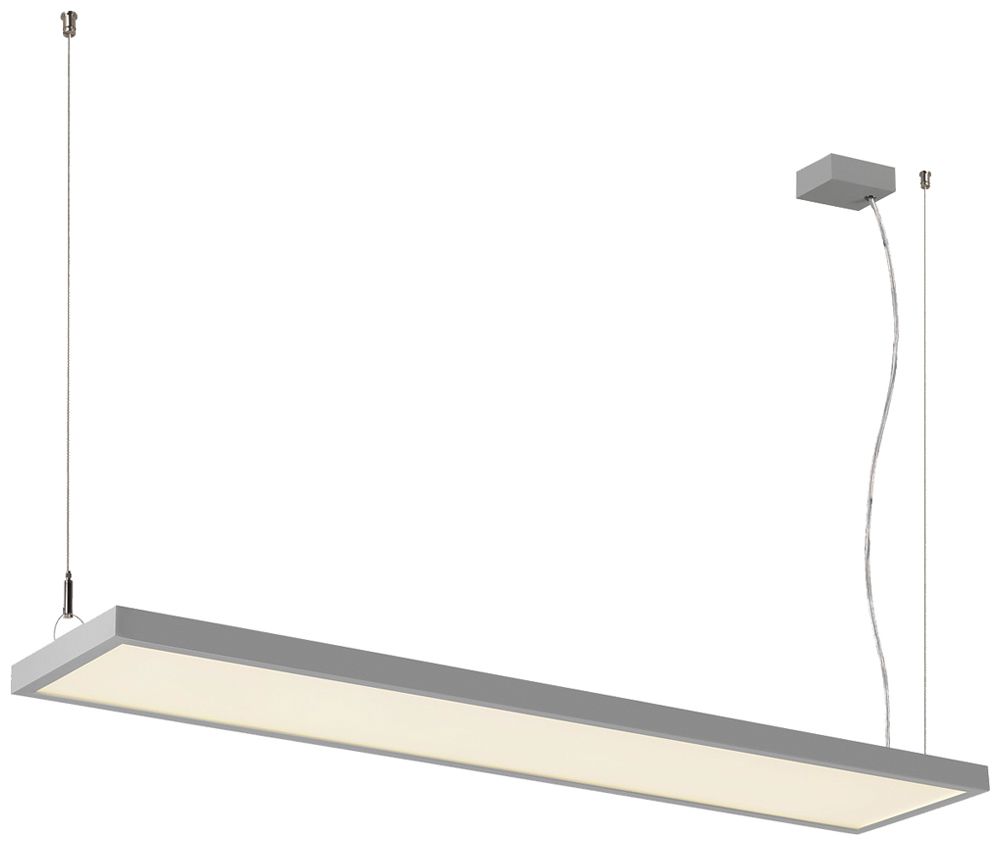 LED-Pendelleuchte SLV WORKLIGHT PRO 120 50W 6100lm 4000K DALI grau