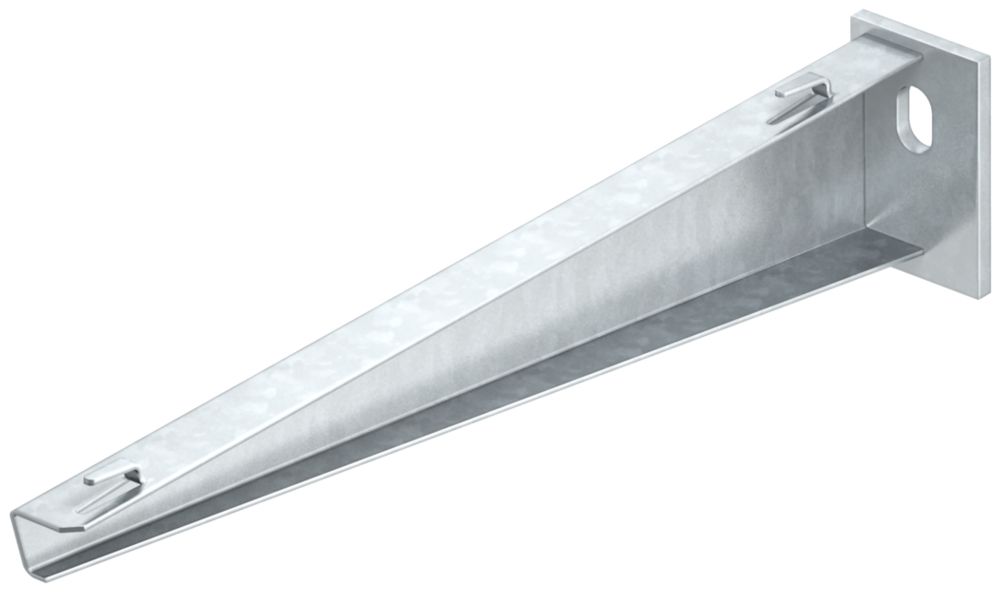 Console pour mur/poteau Bettermann AW G 15 21 FT 210mm zingué à chaud immersion