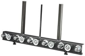 Convoyeur à rouleaux Rittal AS 4050.220 pour table d'assemblage 300ENH acier