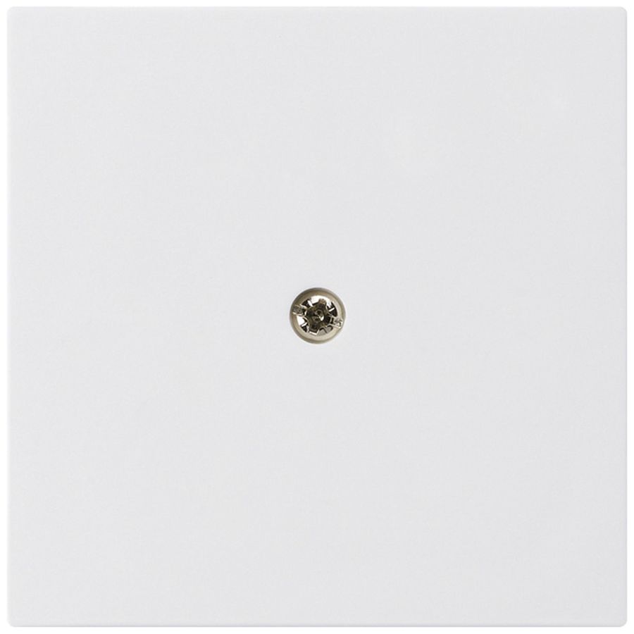 Placca frontale kallysto bianco per 60×60mm per copertura cieca