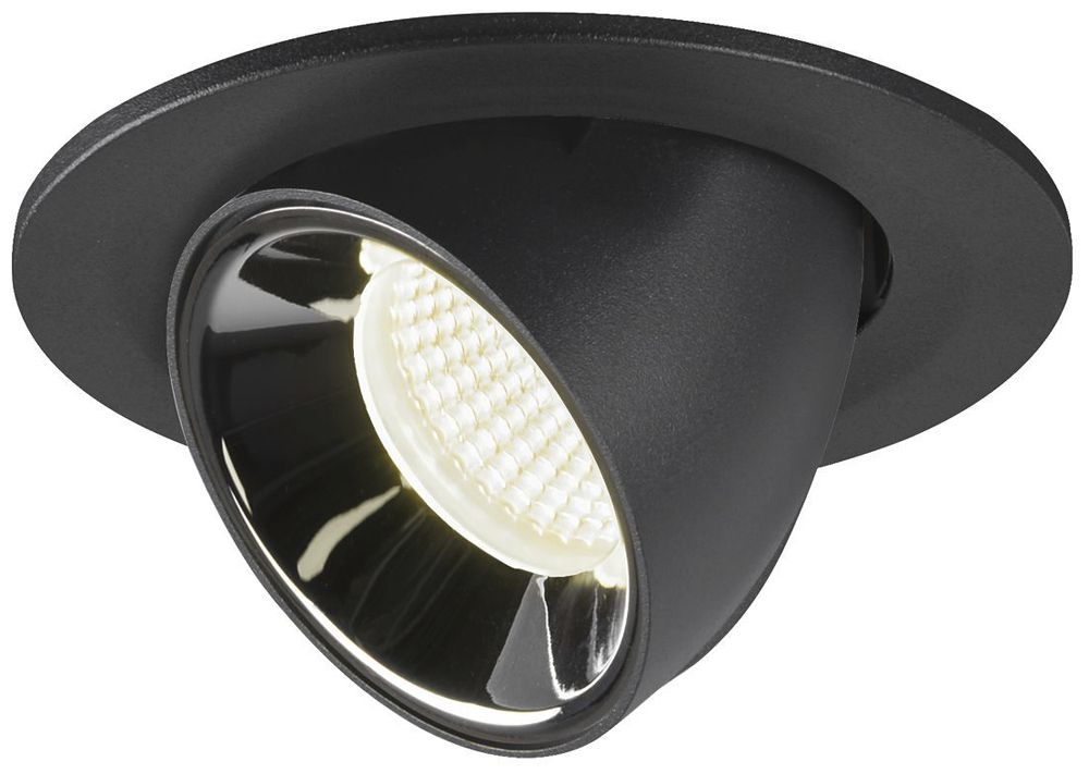 EB-LED-Downlight SLV NUMINOS GIMBLE S, 8.6W 250mA 750lm 4000K 20° sz/chr