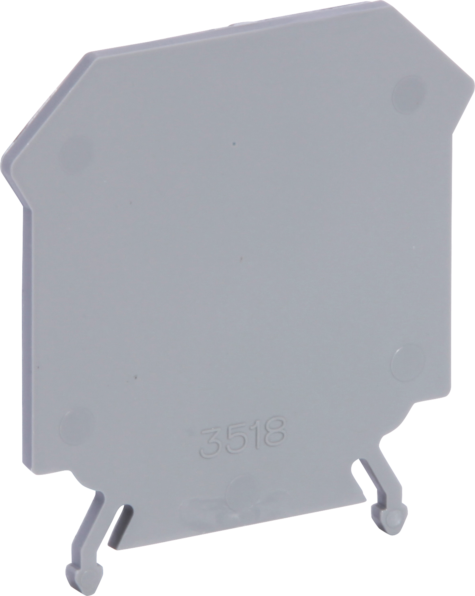 Abschlusswand Woertz 16mm² grau