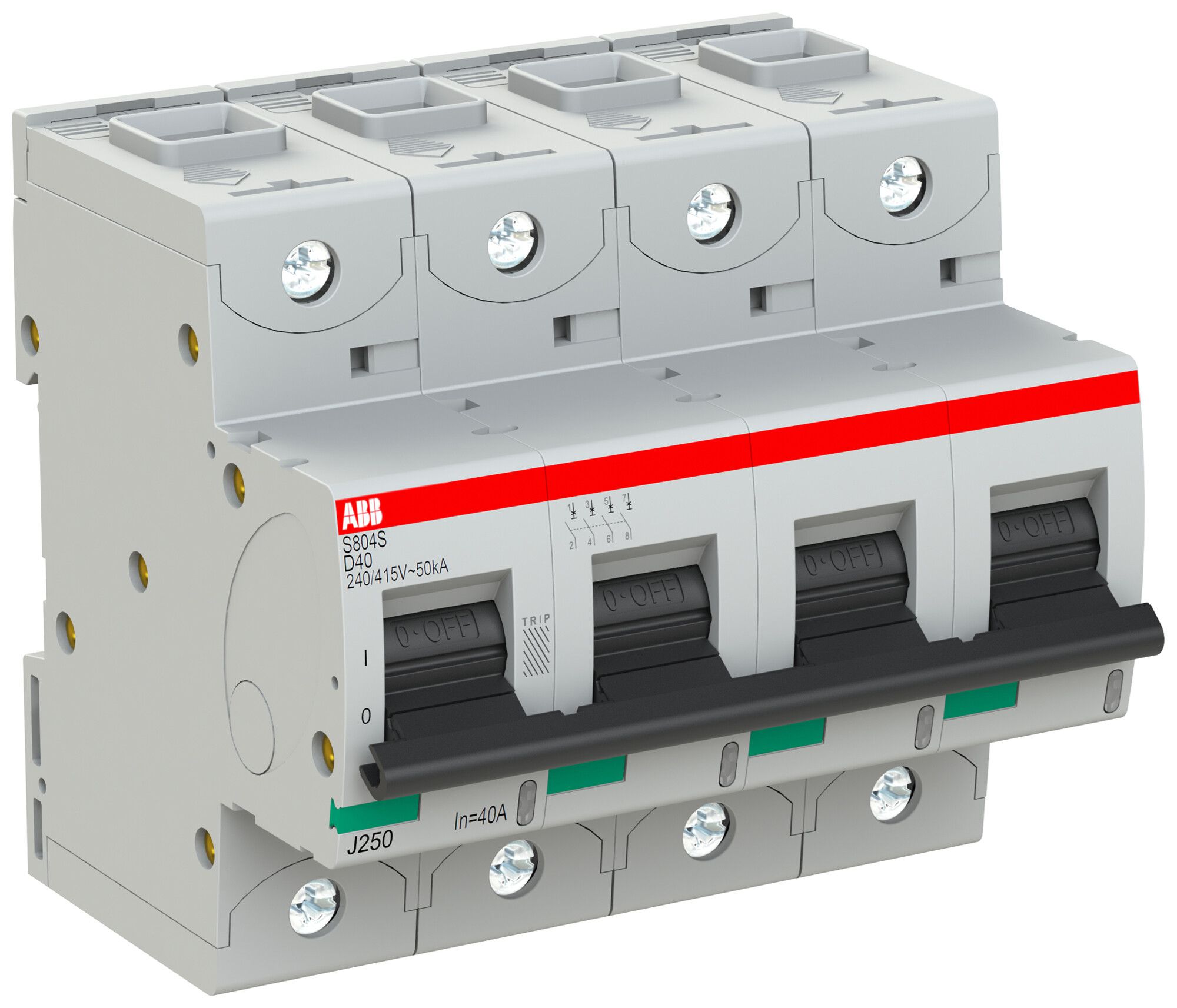 Leitungsschutzschalter ABB S804S-D 40A 50kA