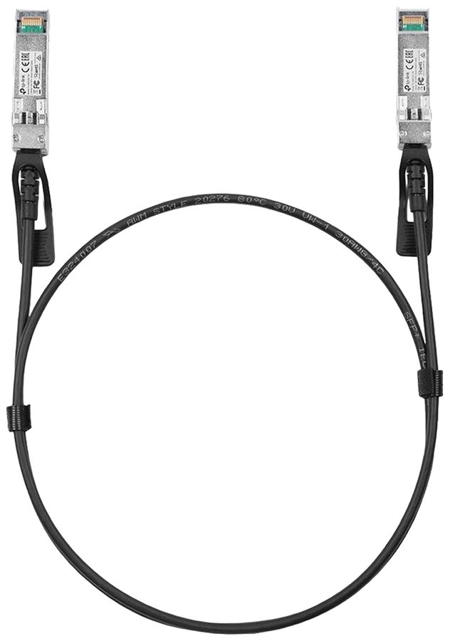 Patchkabel SFP+ TP-Link Omada SM5220-1M Duplex SFP+/SFP+ schwarz 1m