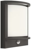 LED-Wandleuchte Philips Samondra IR SEN 3.8W 800lm 827 IP44 anthrazit