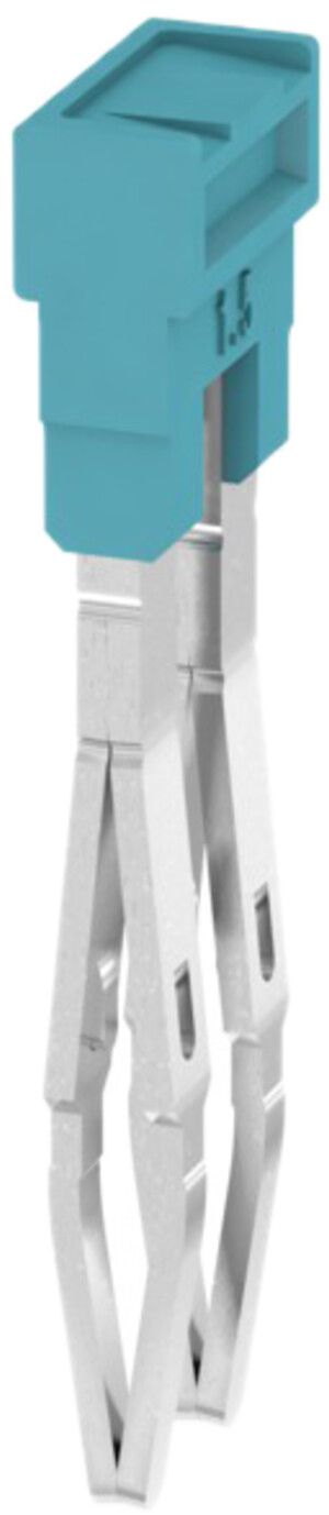 Connexion transversale Weidmüller ZQV 1.5N/2 branché 2L 3.5mm isolé 17.5A bleu