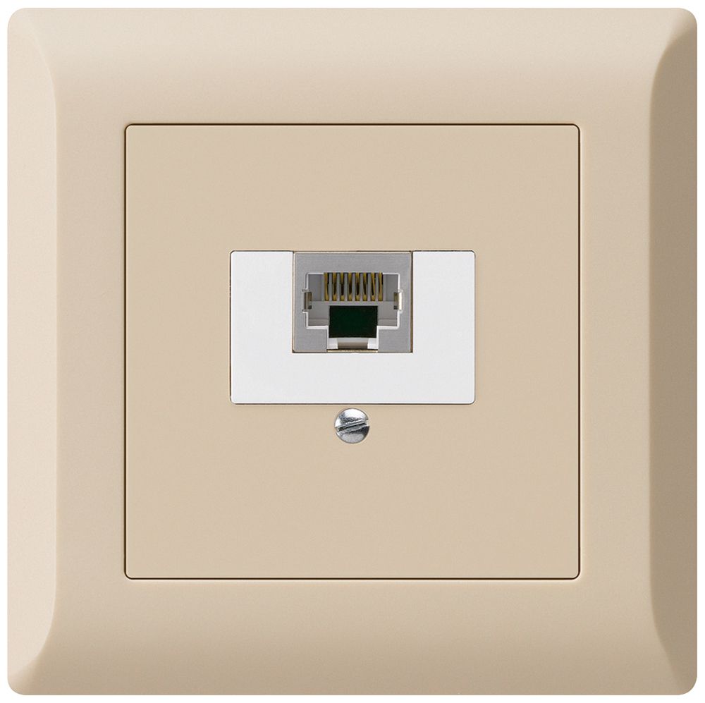 UP-Anschlussdose kallysto.line 1×RJ45s beige