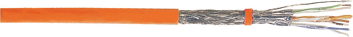 Cavo d'installazione Nexans LANmark-7, cat.7, arancione, 1000m, Dca