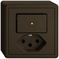 Combinazione AP EDIZIO.liv SNAPFIX® S6L+T13 shut.illuminazione frontale gi ma