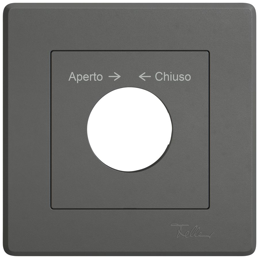 Kit de montage ENC EDIZIO.liv SNAPFIX® contact pivot.a.ser.Aperto → ← Chiuso grf