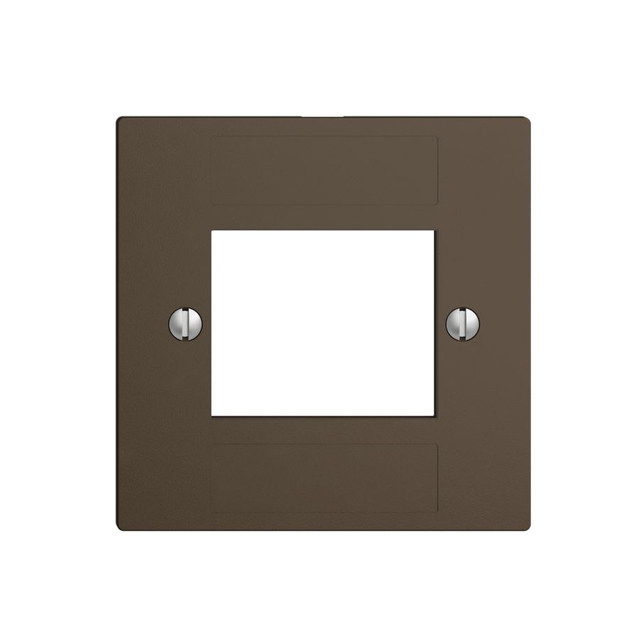Frontplatte 4×RJ45 ITplus EDIZIOdue coffee